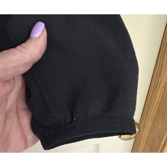North Face Womens Jacket Medium Polartec Black Full Zip Fleece - Picture 7 of 9